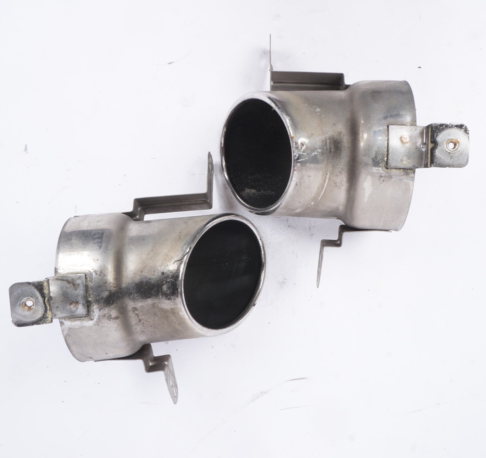 2017 - 2024 Alfa Romeo Giulia Rear Exhaust Pipe Tip Set Of 2 OEM