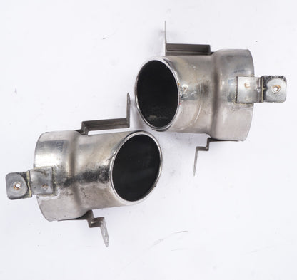 2017 - 2024 Alfa Romeo Giulia Rear Exhaust Pipe Tip Set Of 2 OEM