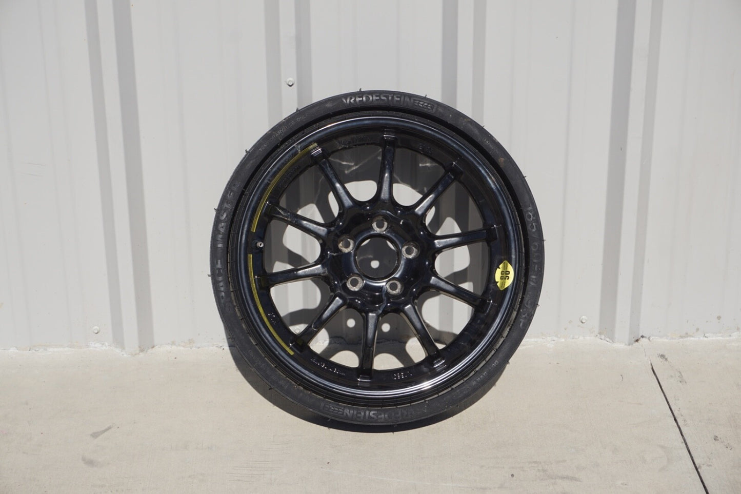 03-12 Mercedes R230 SL500 SL63 AMG Spare Tire Emergency Wheel Donut Rim 17" R17