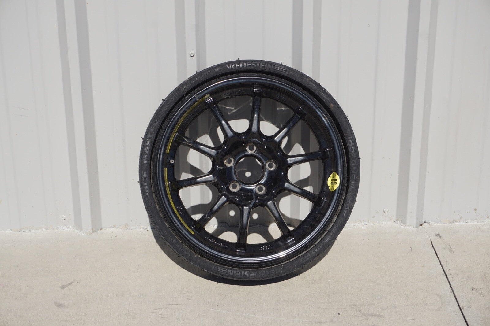 03-12 Mercedes R230 SL500 SL63 AMG Spare Tire Emergency Wheel Donut Rim 17" R17