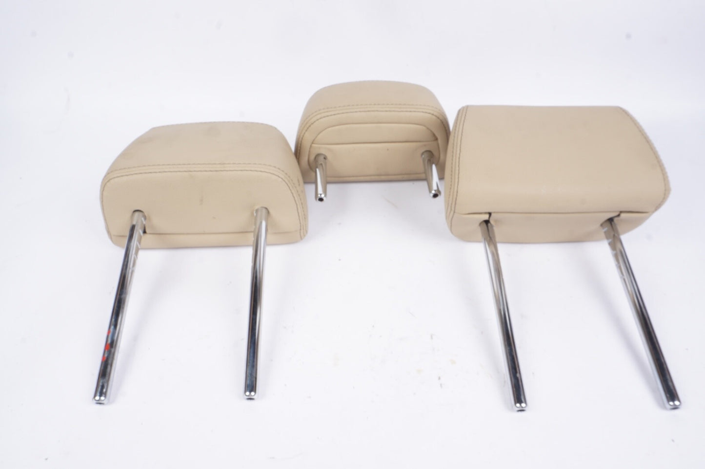 2011 - 2017 Bmw X3 Back Headrests Set Pair OEM Beige