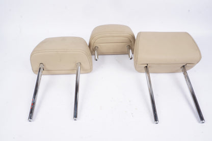 2011 - 2017 Bmw X3 Back Headrests Set Pair OEM Beige