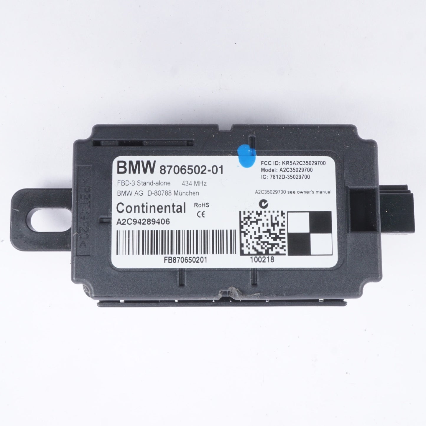 BMW F13 F10 F01 F30 F26 G30 Radio Remote Receiver Control Module Unit OEM