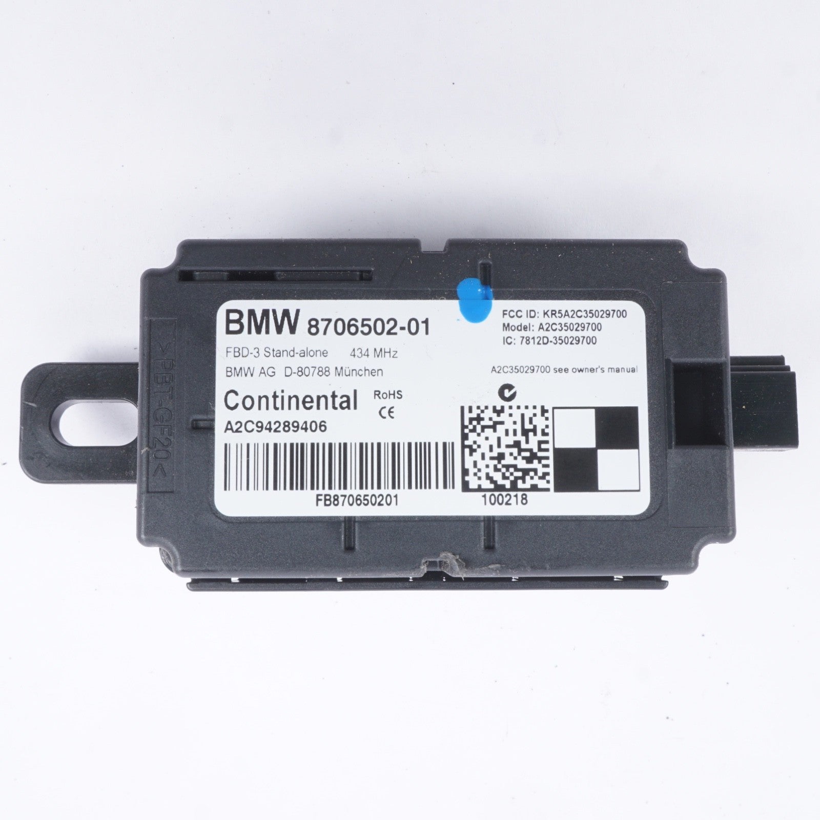 BMW F13 F10 F01 F30 F26 G30 Radio Remote Receiver Control Module Unit OEM