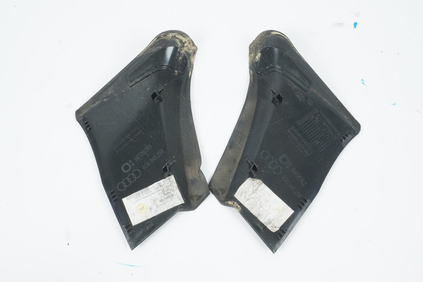 2012 - 2015 AUDI A7 S7 REAR OUTER TAILLIGHT LAMP COVER TRIM LEFT & RIGHT OEM