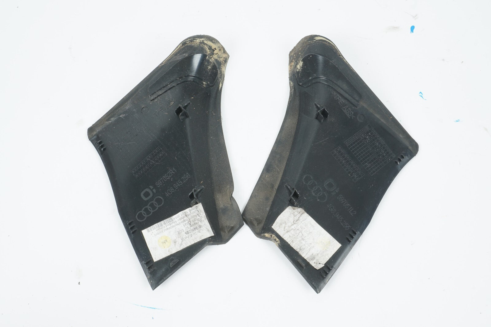 2012 - 2015 AUDI A7 S7 REAR OUTER TAILLIGHT LAMP COVER TRIM LEFT & RIGHT OEM
