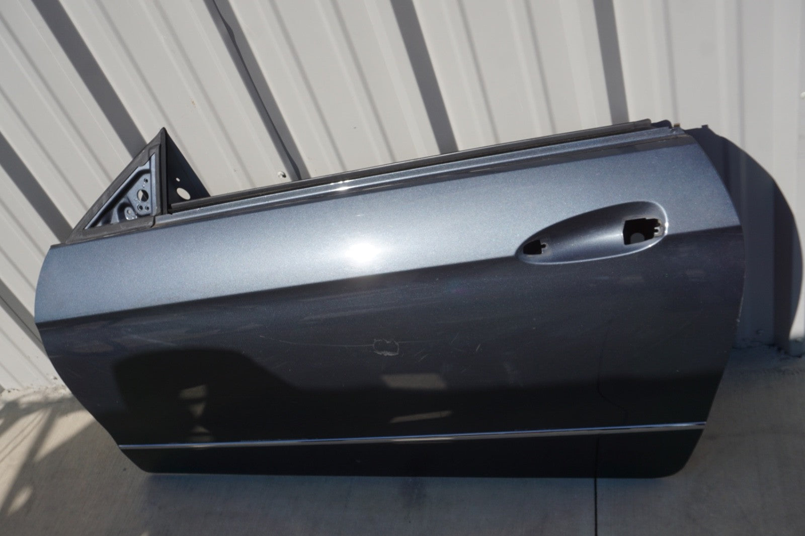 11-17 Mercedes W207 E350 E550 Convertible Front Left Driver Door Shell OEM