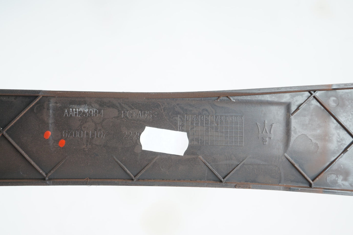 14 - 20 MASERATI QUATTROPORTE A PILLAR MIDDLE COVER TRIM LEFT & RIGHT OEM