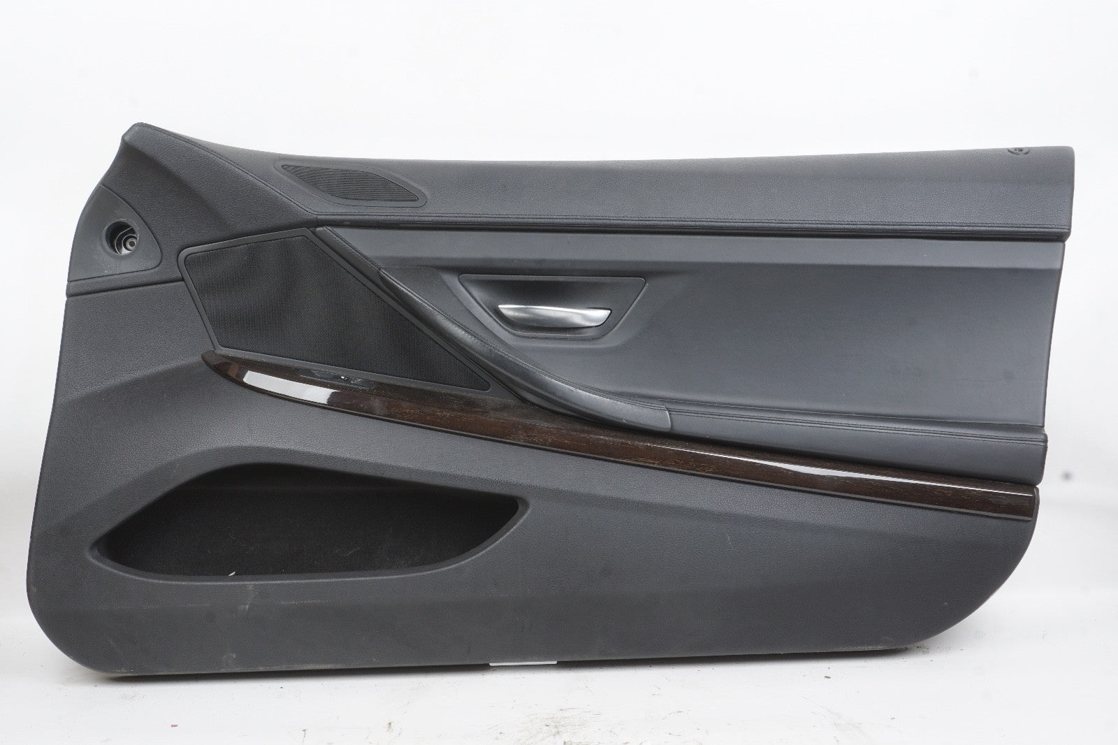 2012 - 2018 BMW F12 F13 640I 650I RIGHT DOOR PANEL BLACK NAPPA LEATHER