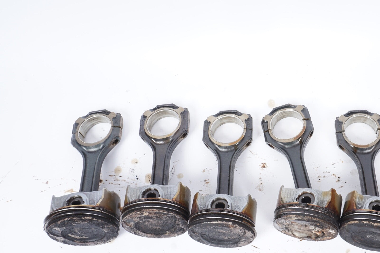2011-2020 Mercedes S550 CL550 CLS550 4.7L Engine Connecting Rod + Piston x 7pcs