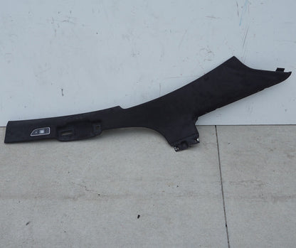 11-17 AUDI A8 A8L S8 REAR LEFT  D PILLAR UPPER QUARTER TRIM COVER ALCANTARA OEM