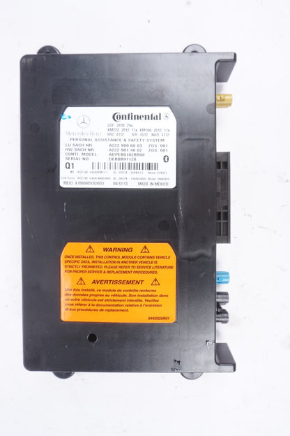 10–20 Mercedes W212 E350 E550 GLA250 Communication Control Module 2229006003 Oem