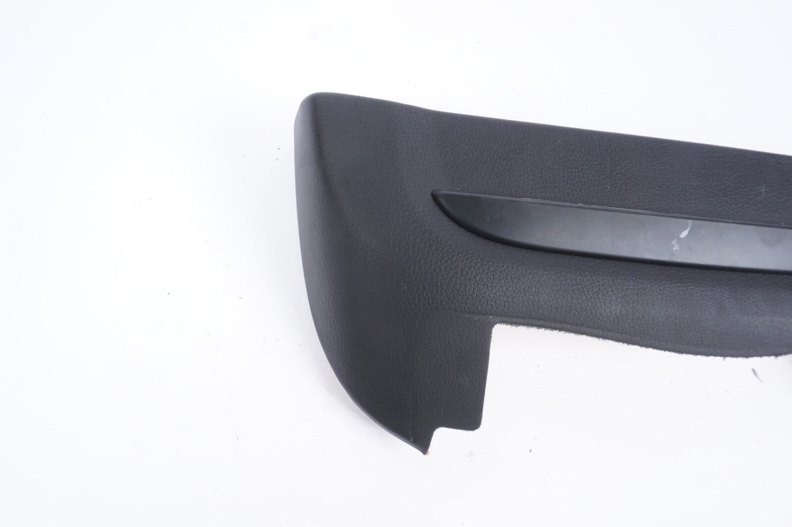 2010-2015 BMW 750 Li Front Right Side Seat Back Rest Pocket Cover Trim W/TV
