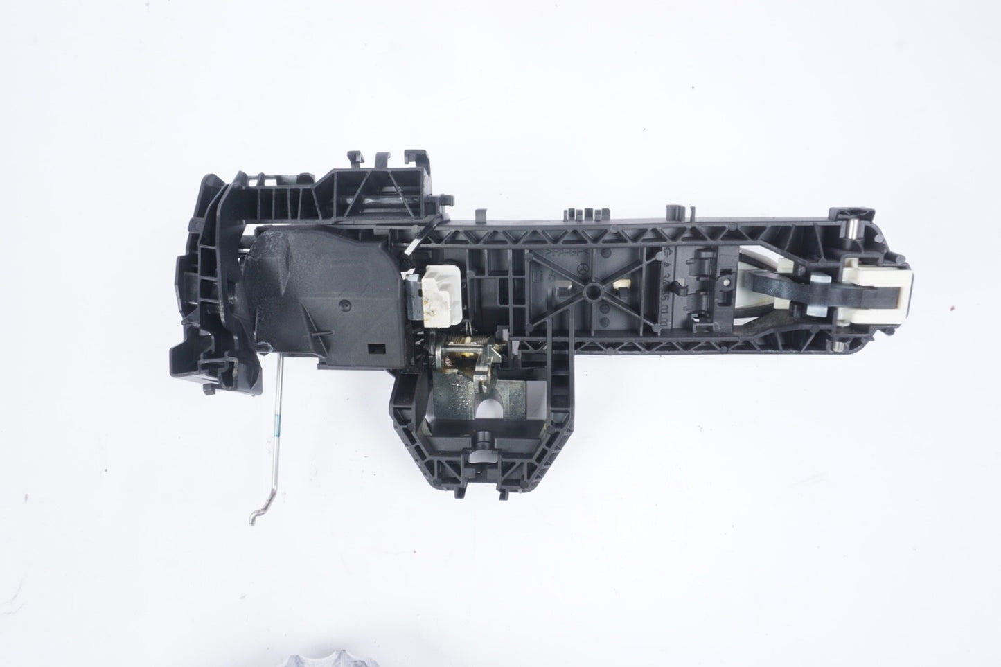 10-13 Mercedes W212 E350 E550 Front Left Exterior Door Handle White OEM