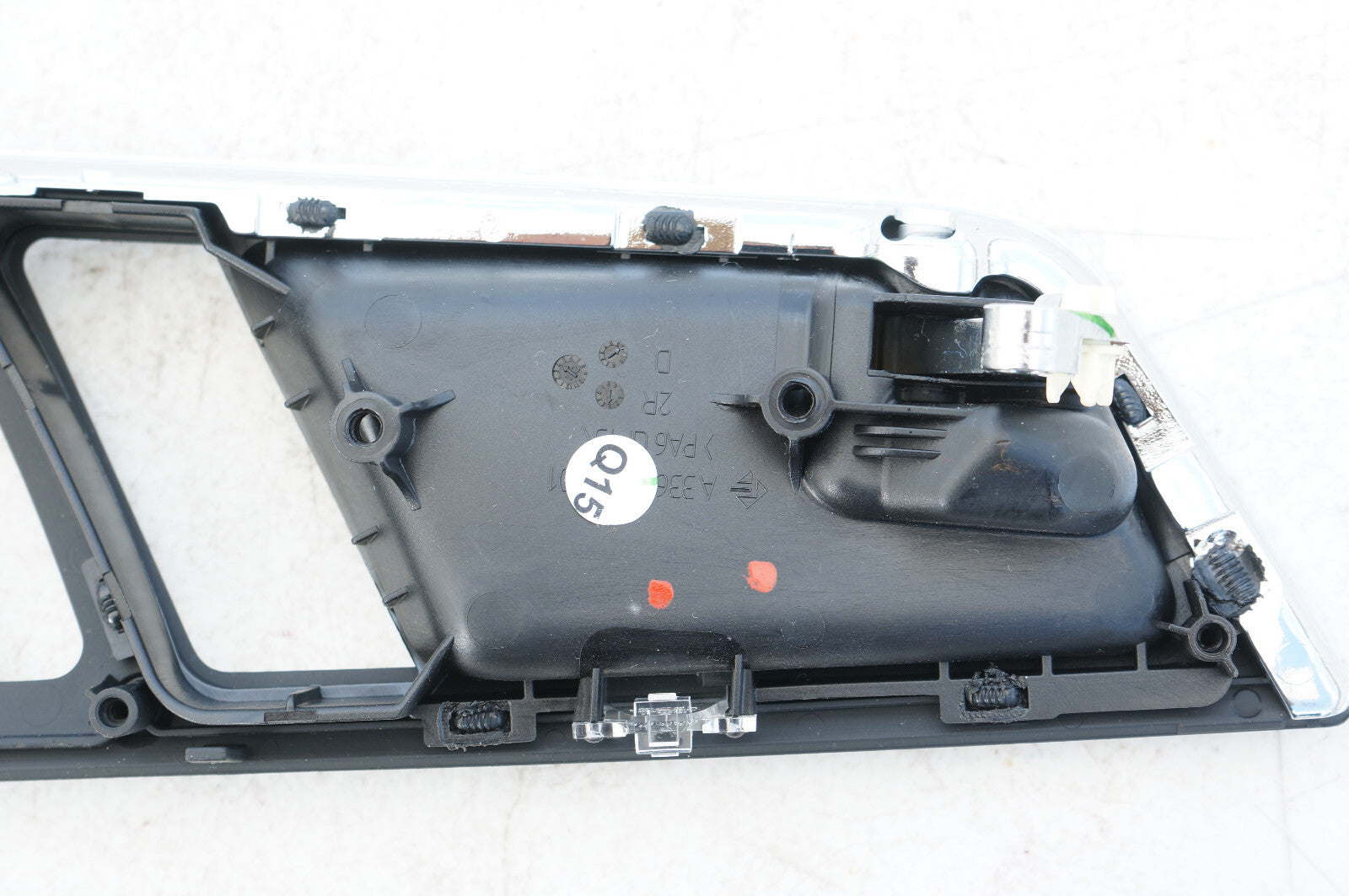 07-13 MERCEDES S550 W221 FRONT RIGHT PASS DOOR INTERIOR HANDLE TRIM PLATE OEM