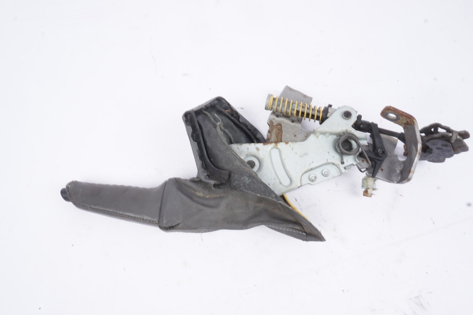 03-08 BMW E85 E86 Z4 Parking Emergency Handbrake Lever Leather Assembly