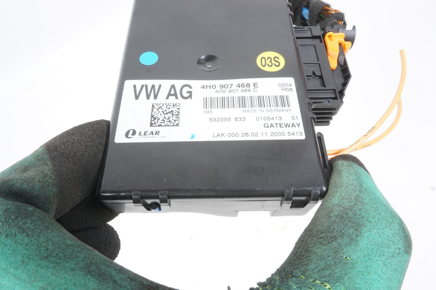 2011-2012 Audi D4 A8 A8L Gateway Interface Control Module Unit   OEM