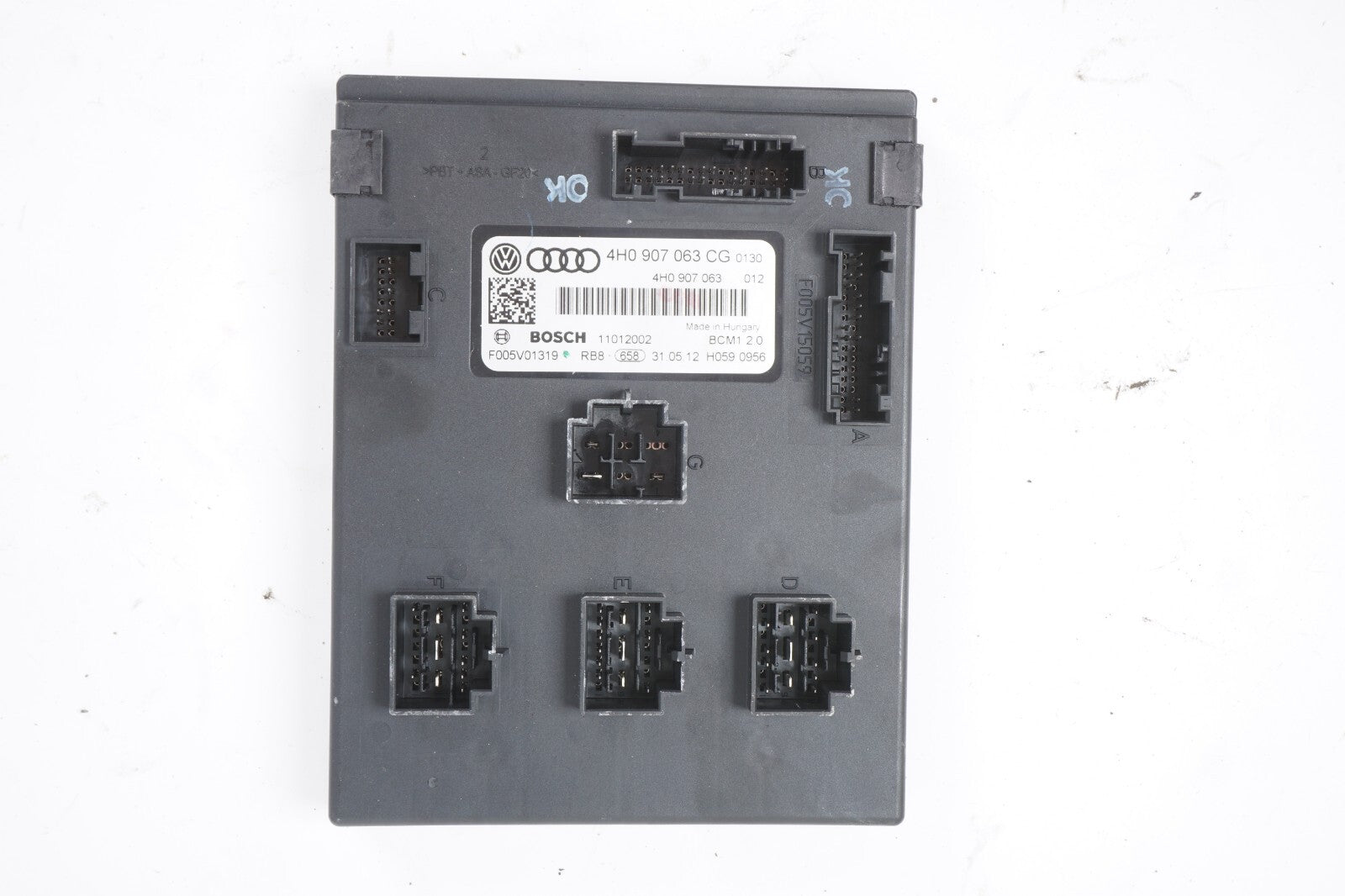 12-14 AUDI A8L A8 3.0L ECM BCM IGNITION SET KEY MODULE CLUSTER OEM