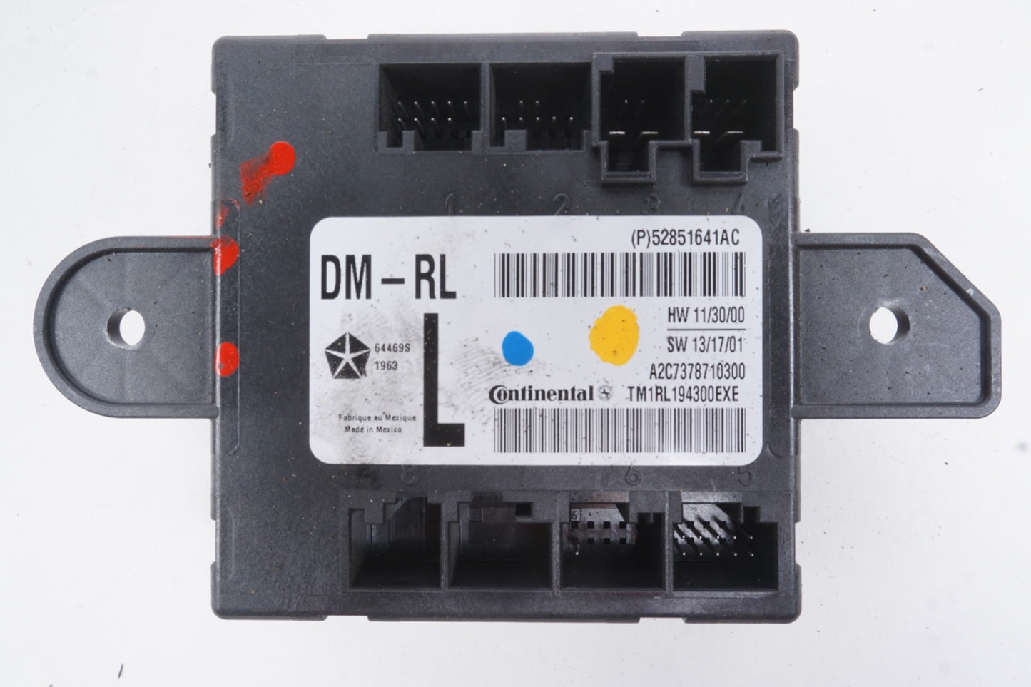 2014 - 2017 Maserati Ghibli Rear Left Driver Side Door Control Module OEM