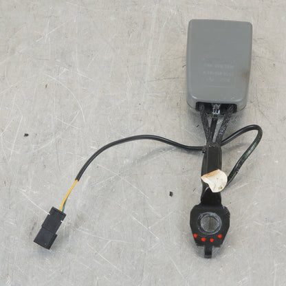 07-14 Mercedes W216 CL600 CL63 AMG Rear Left or Right Seat Belt Buckle GRAY OEM