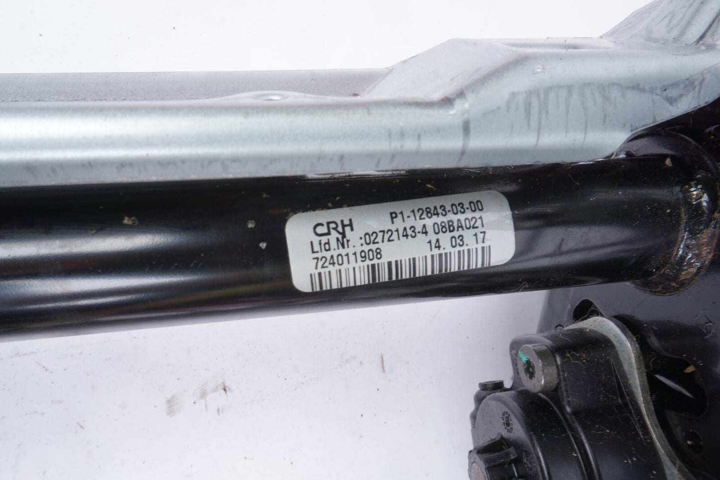 2011 - 2017 BMW X3 F25 Front Left Driver Seat track Rail & Motors OEM
