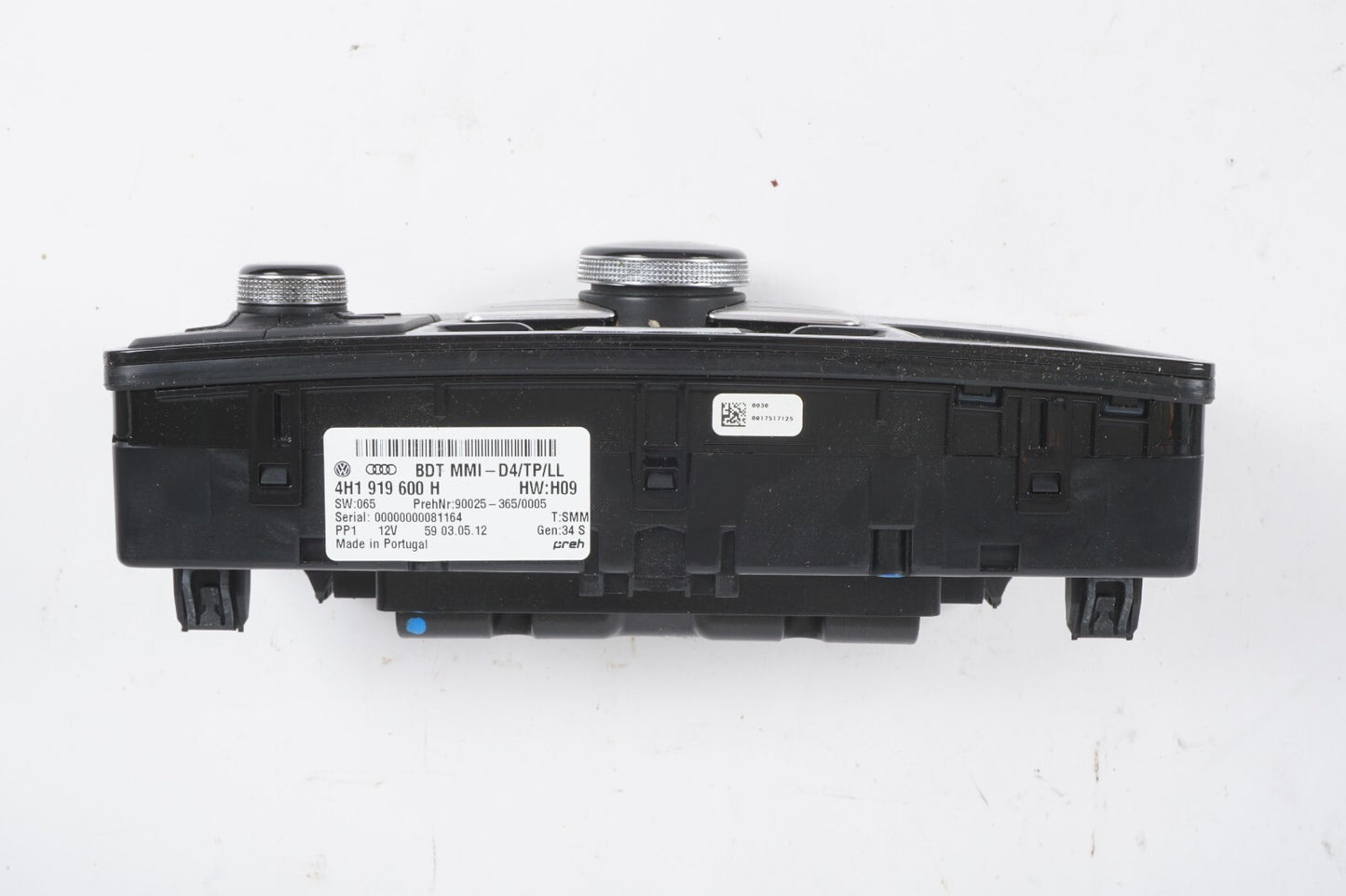 11-17 AUDI A8 A8L CONSOLE CONTROLLER MULTIMEDIA CONTROL SWITCH MMI   OEM