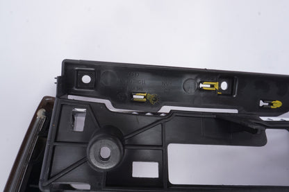 11-16 AUDI A8 S8 FRONT CENTER UPPER CONSOLE WOOD TRIM BEZEL OEM