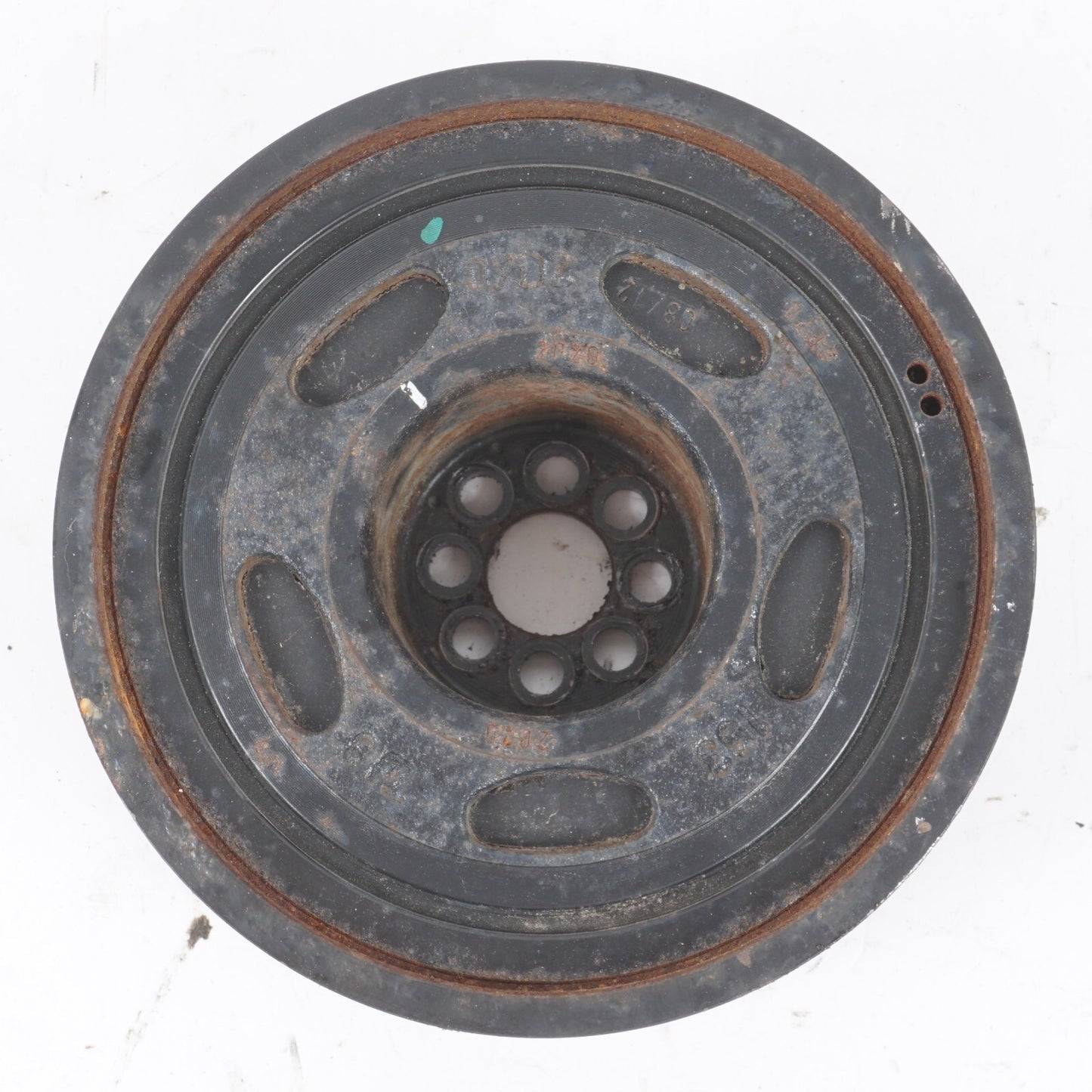 12-17 AUDI A8L A8 3.0L CRANKSHAFT PULLEY   OEM