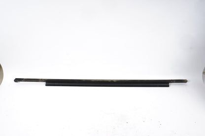 11-17 AUDI A8L REAR LEFT DRIVER SIDE DOOR WINDOW BELT MOLDING CHROME OEM