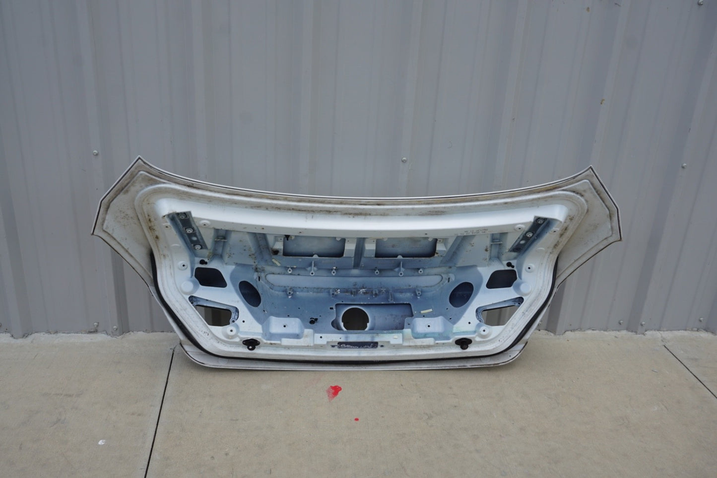 12-18 BMW F06 640I 650I M6 GRAN COUPE TRUNK LID TAIL GATE ALPINE WHITE