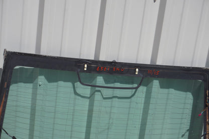 04-10 BMW 645Ci 650i M6 Rear Back Window Glass  OEM