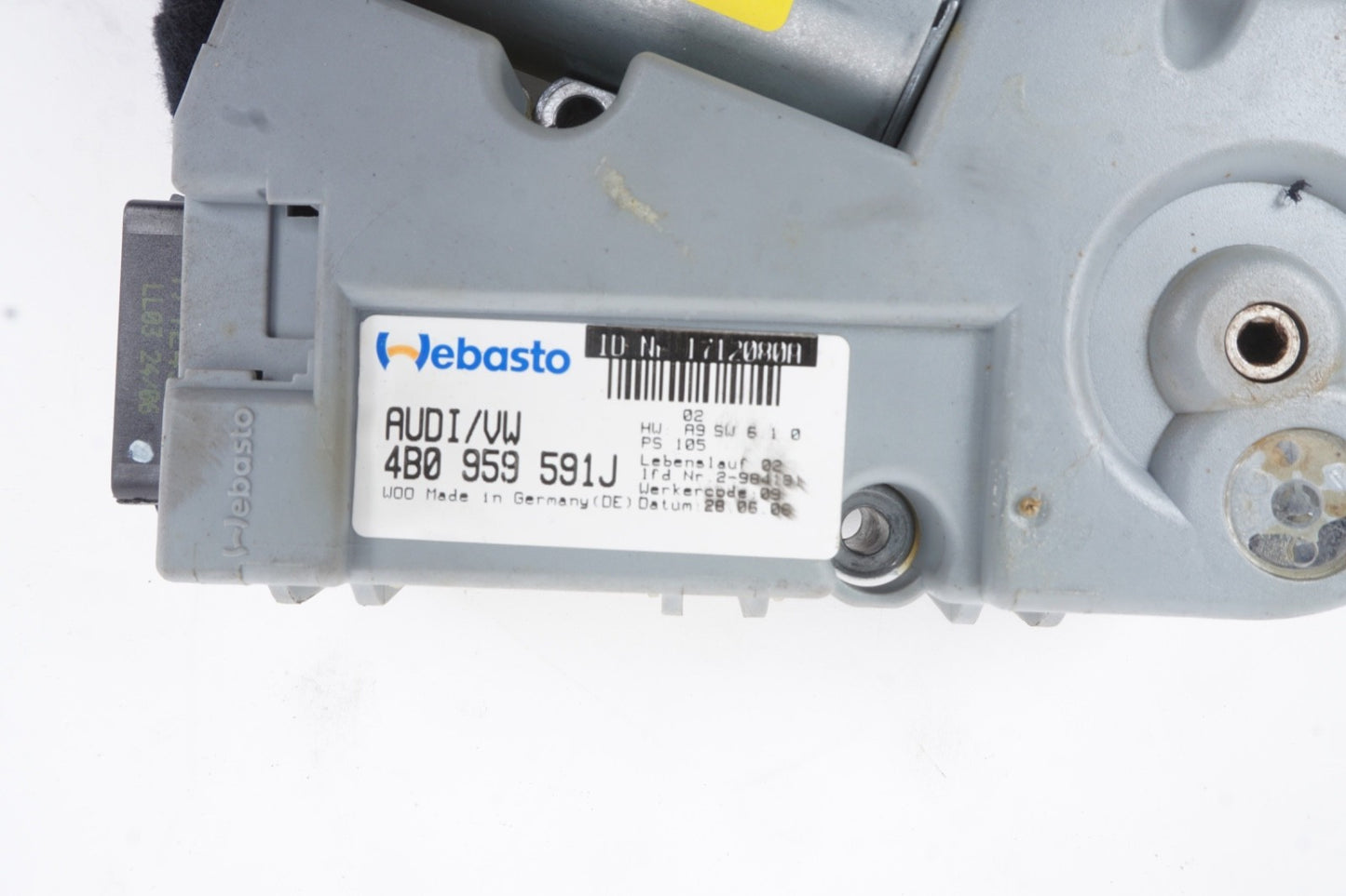 2005 - 2008 Audi A4 S4 A6 Sunroof Roof Electric Actuator Motor OEM