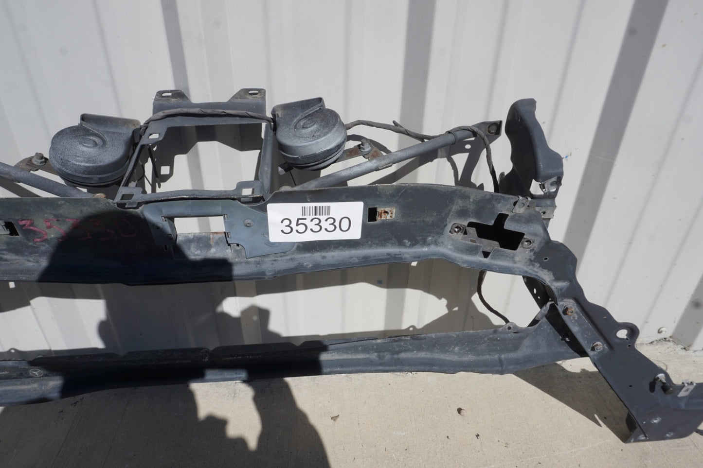 03-08 Mercedes R230 SL500 SL55 Upper Radiator Support Core Headlight Bracket Oem