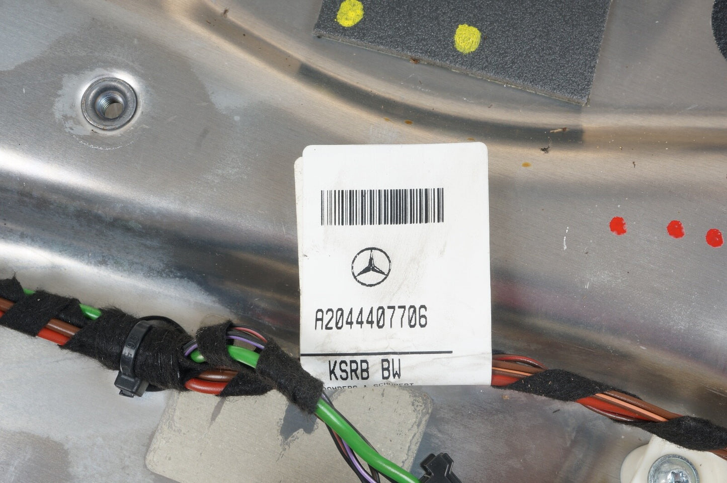 08-14 Mercedes W204 Sdn C250 C300 C350 Rear Right Door Window Regulator Motor