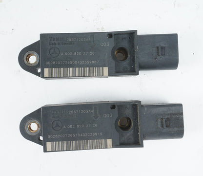 03 - 08 Mercedes R230 SL500 SL600 Sensors A0028202726 SET OF 2 OEM