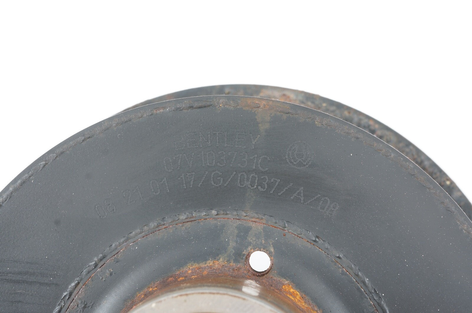 2010 - 2020 BENTLEY MULSANNE Crank V-Ribbed Belt Pulley 07V103731