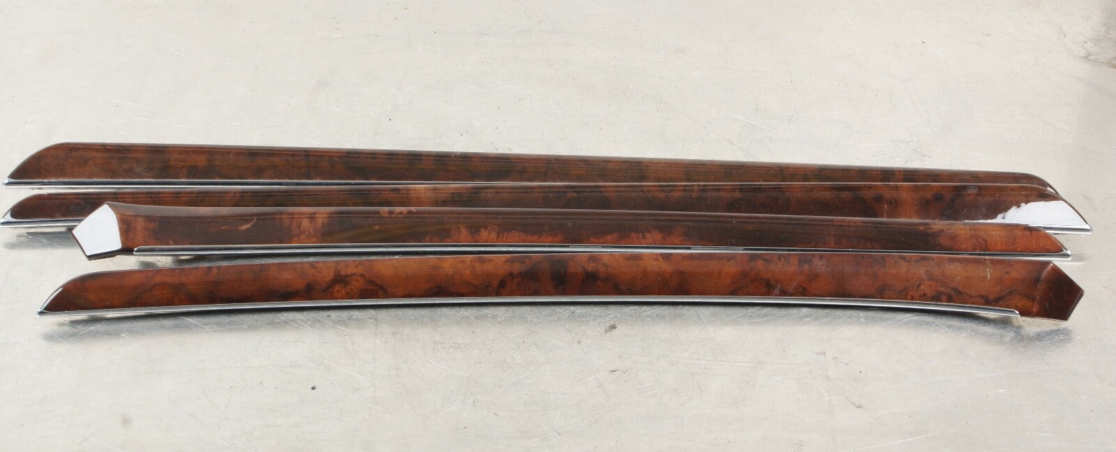 2007-2013 MERCEDES S550 FRONT REAR LEFT RIGHT DOOR TRIM GARNISH MOLDING SET OF 4