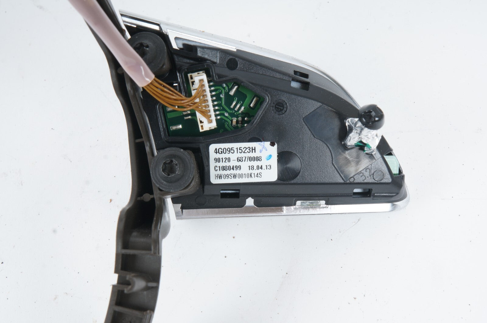 2012 - 2017 AUDI A7 STEERING WHEEL TRIM & SWITCHES CONTROLS OEM
