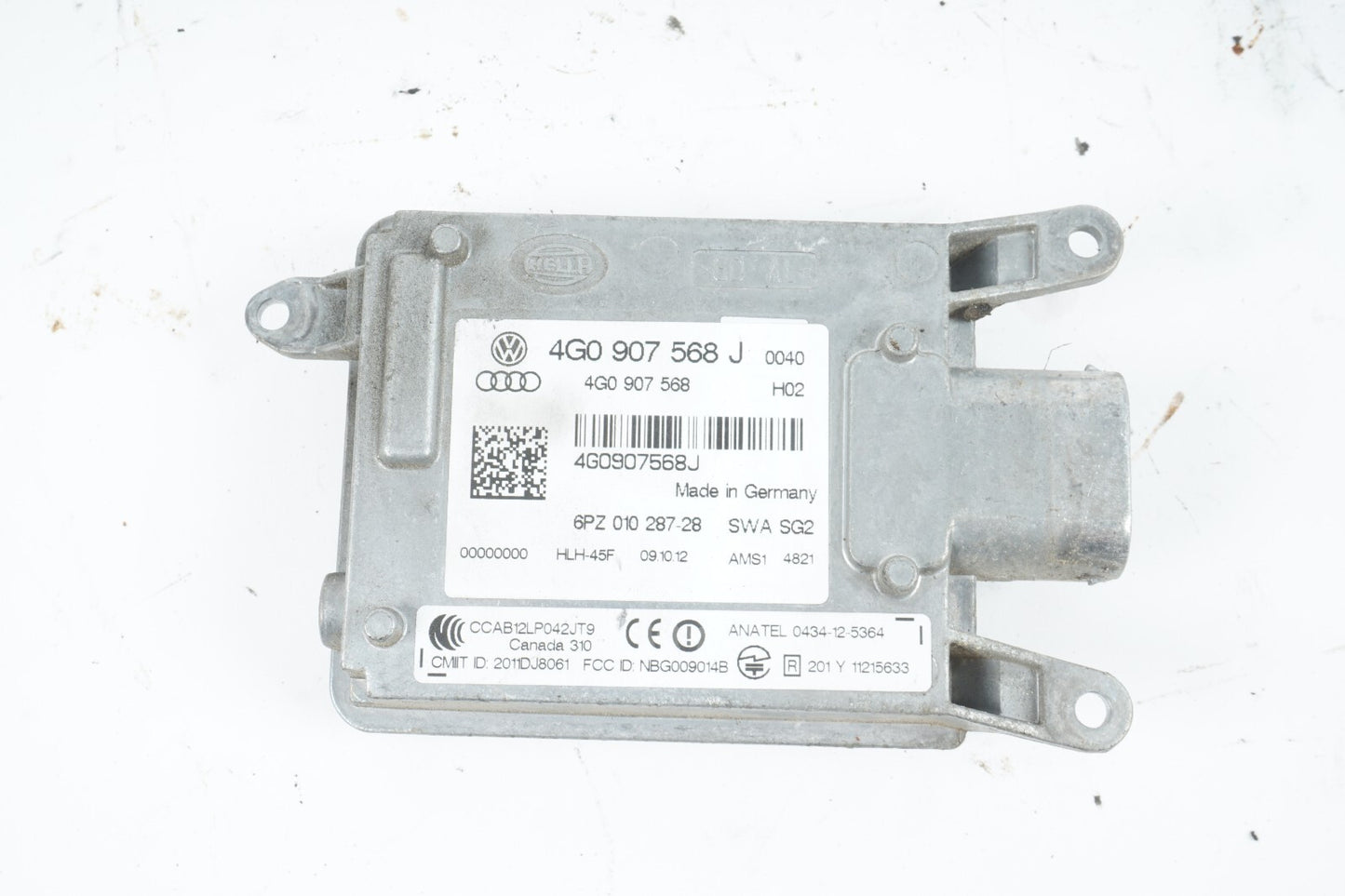 2012 - 2015 AUDI A7 RIGHT SIDE LANE CHANGE DEPARTURE ASSIST CONTROL MODULE  OEM