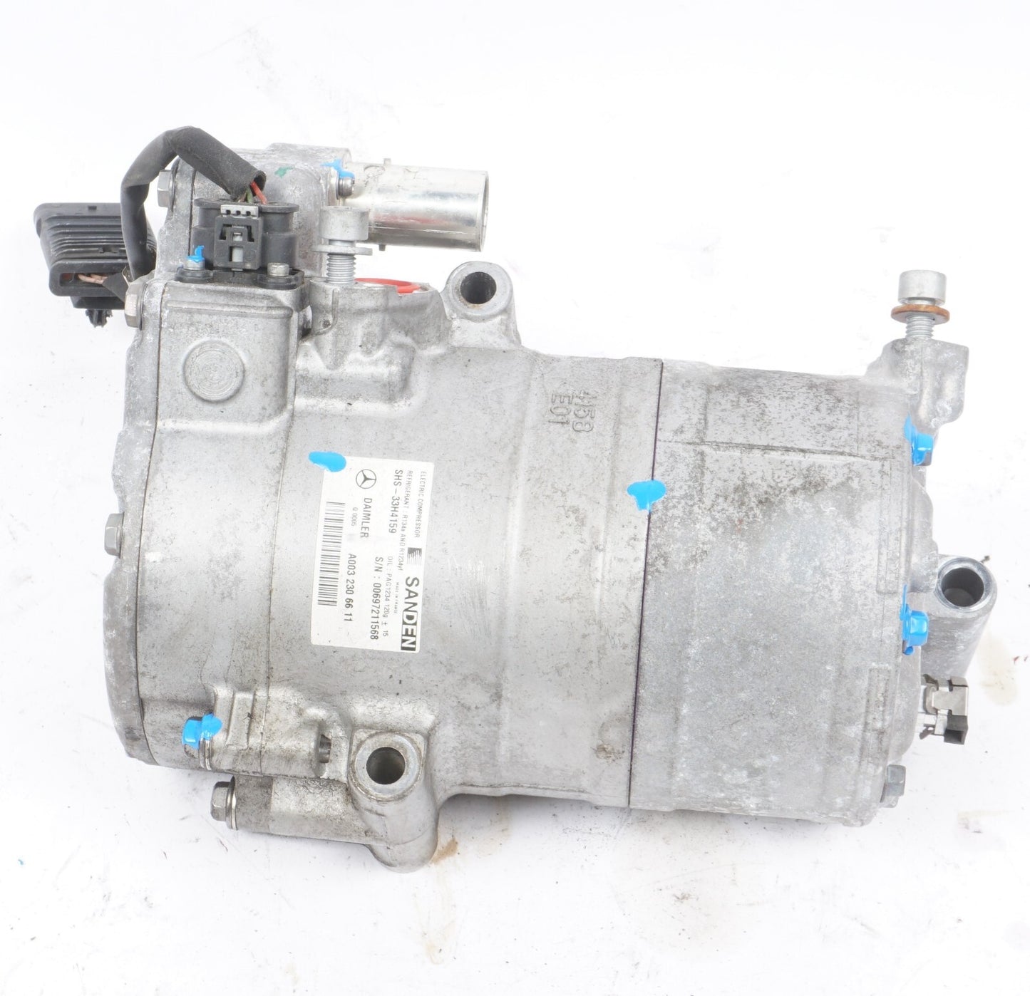 14-17 Mercedes S550 W222 Ac Compressor A0032306611 OEM