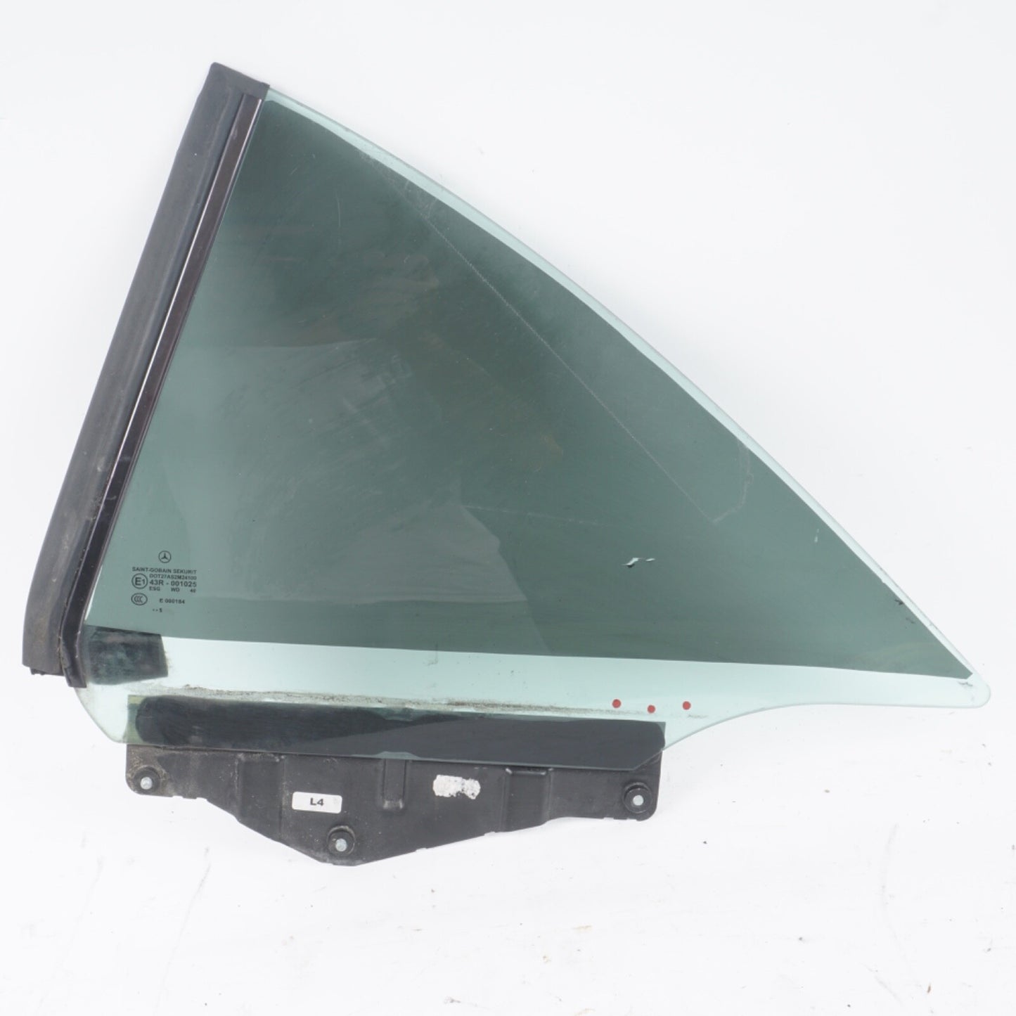03 - 12 Mercedes R230 SL500 SL600 REAR LEFT DRIVER SIDE QUARTER WINDOW GLASS OEM
