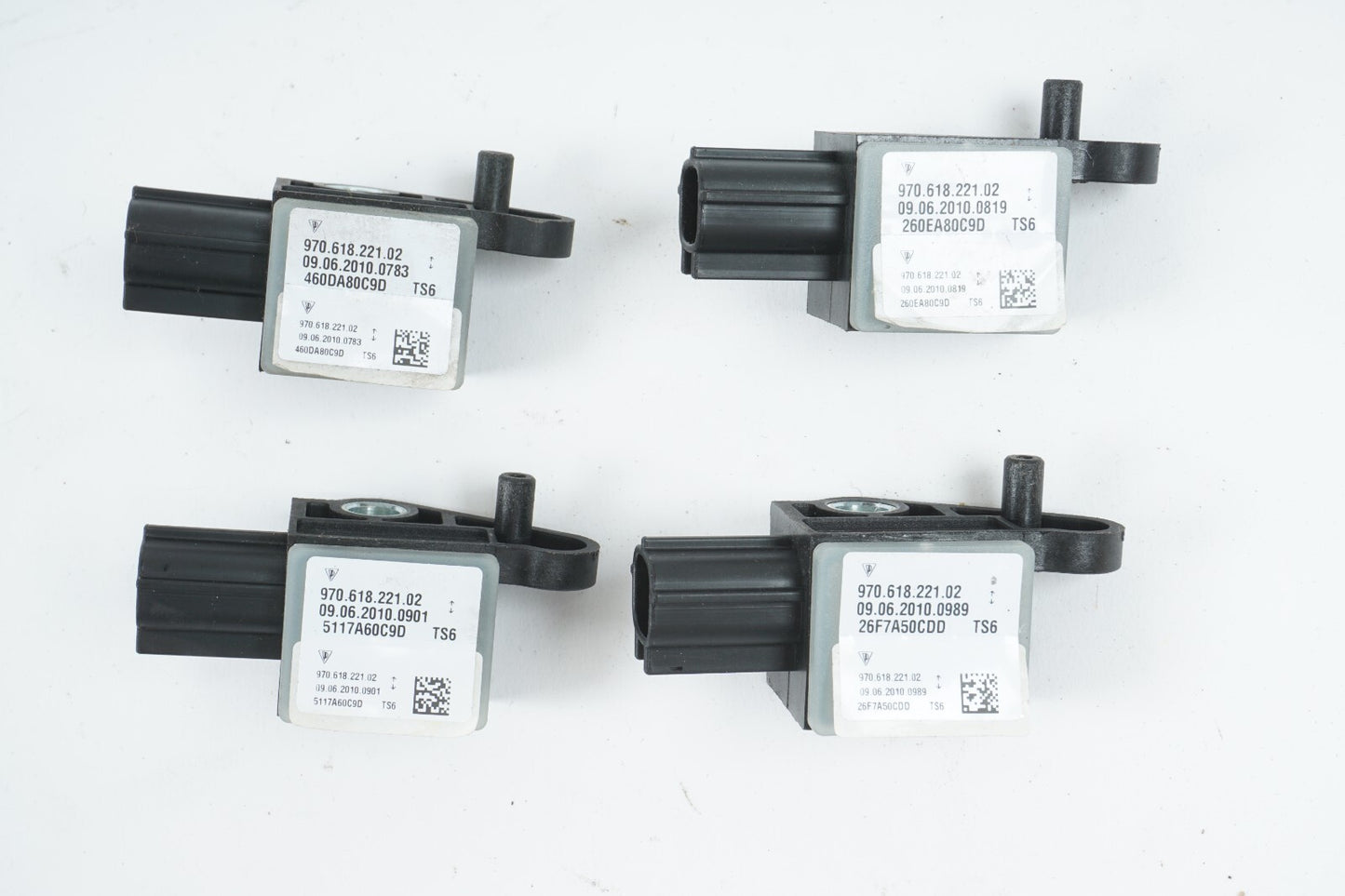 10 - 16 PORSCHE PANAMERA SENSORS 97061822102 SET OF 4 OEM