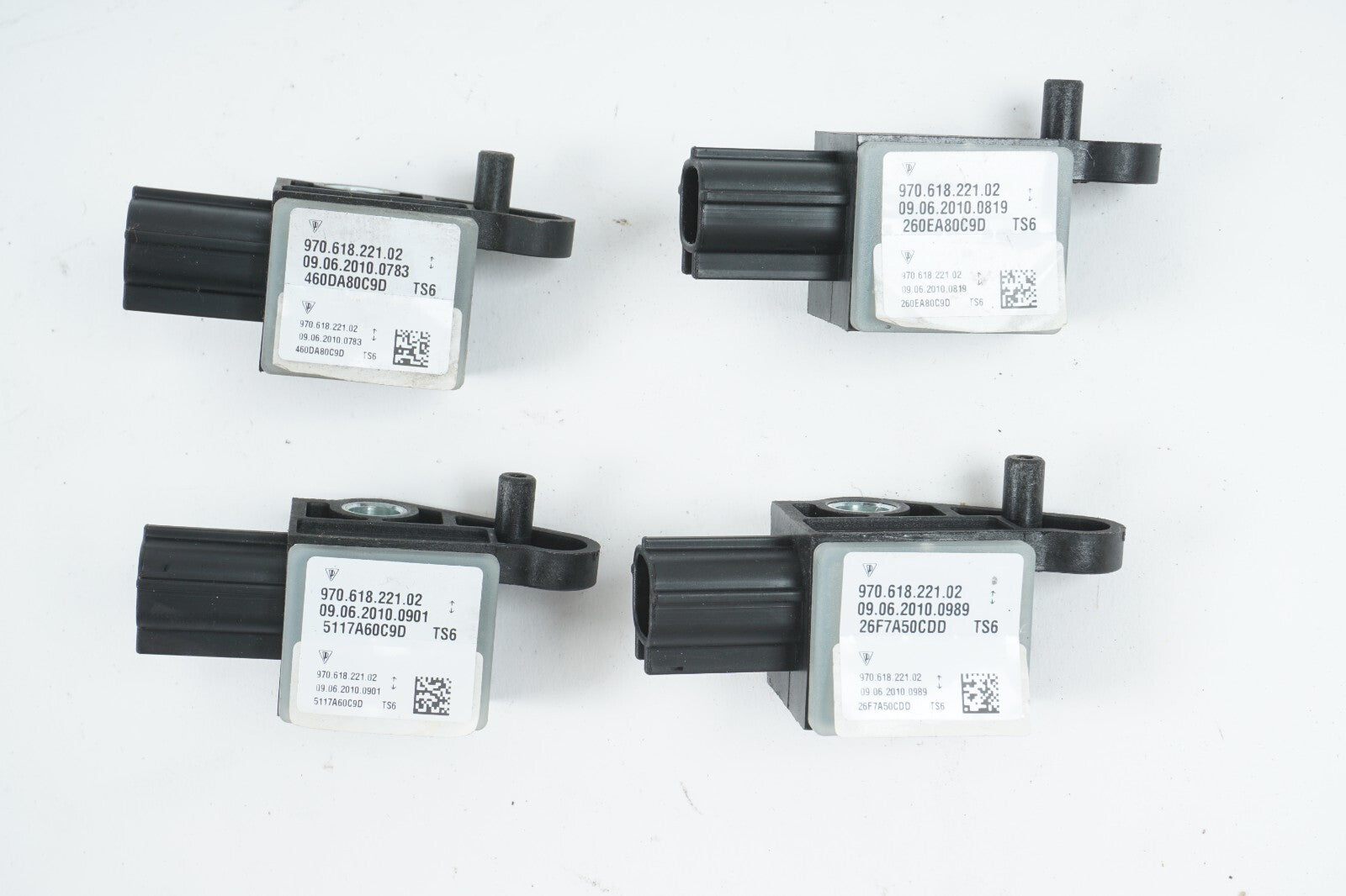 10 - 16 PORSCHE PANAMERA SENSORS 97061822102 SET OF 4 OEM