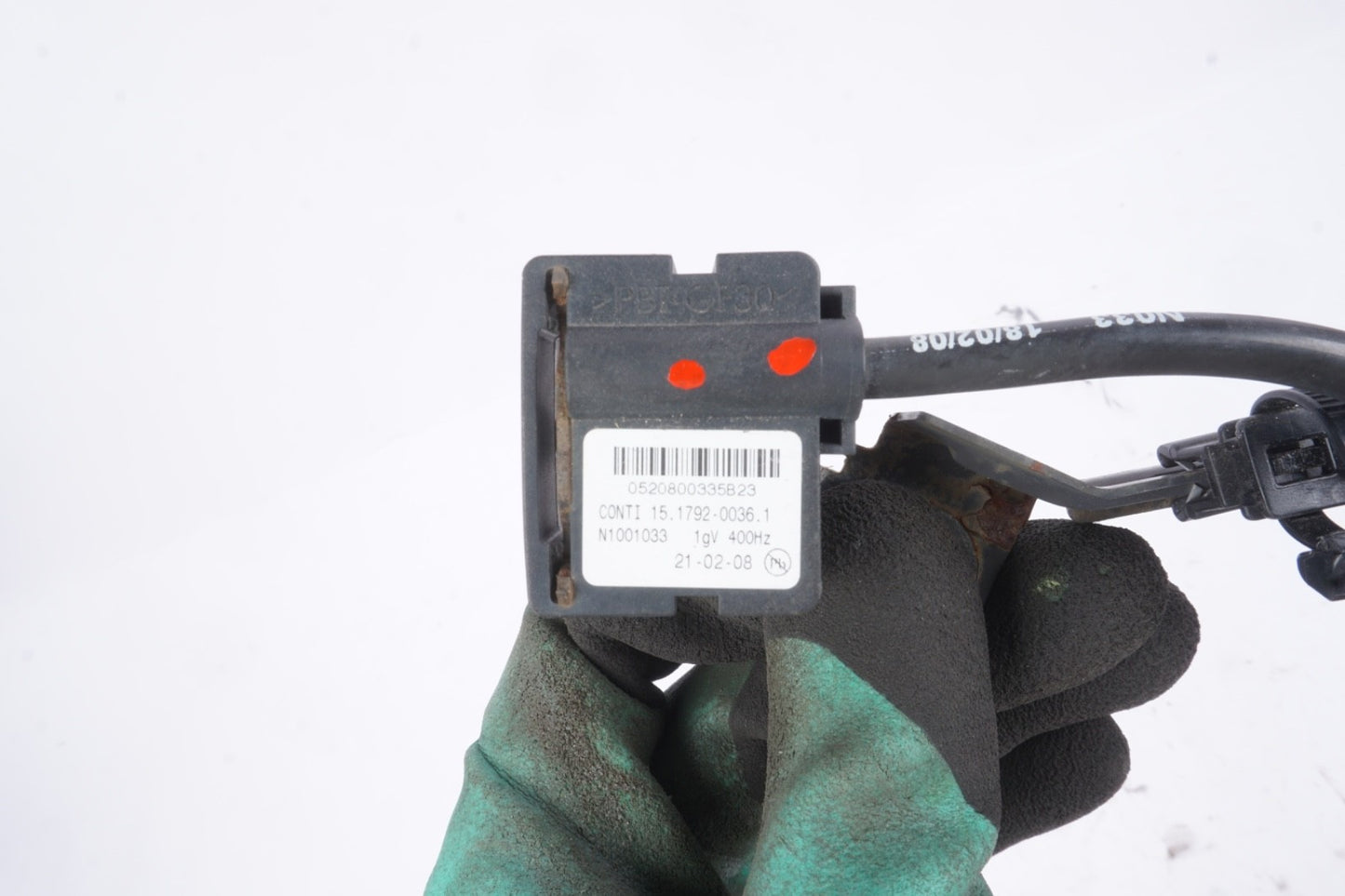 04-10 Audi A8 A8L D3 Quattro Front Right Air Shock Strut Acceleration Sensor OEM