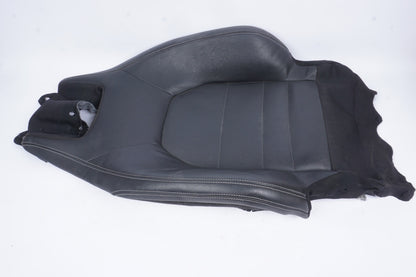 2010-14 MERCEDES E350 W212 COUPE FRONT LEFT DRIVER UPPER SEAT COVER BLACK