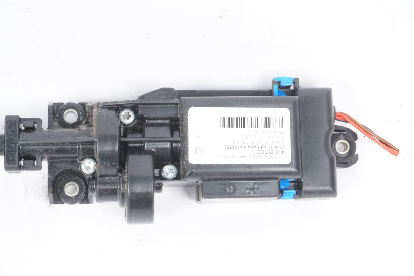 2013 - 2017 Audi A8L A8 Front Electric SEAT BELT Adjusting Motor 4H0857833 OEM