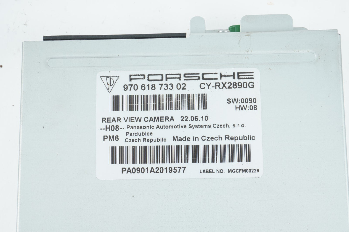 10 - 16 PORSCHE PANAMERA REAR VIEW BACK UP CAMERA CONTROL MODULE 97061873302 OEM