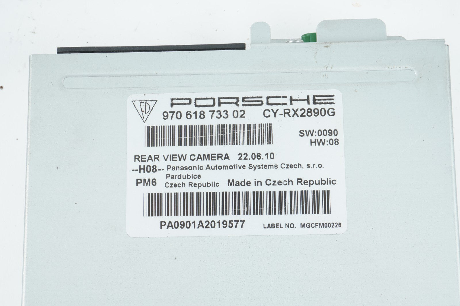 10 - 16 PORSCHE PANAMERA REAR VIEW BACK UP CAMERA CONTROL MODULE 97061873302 OEM