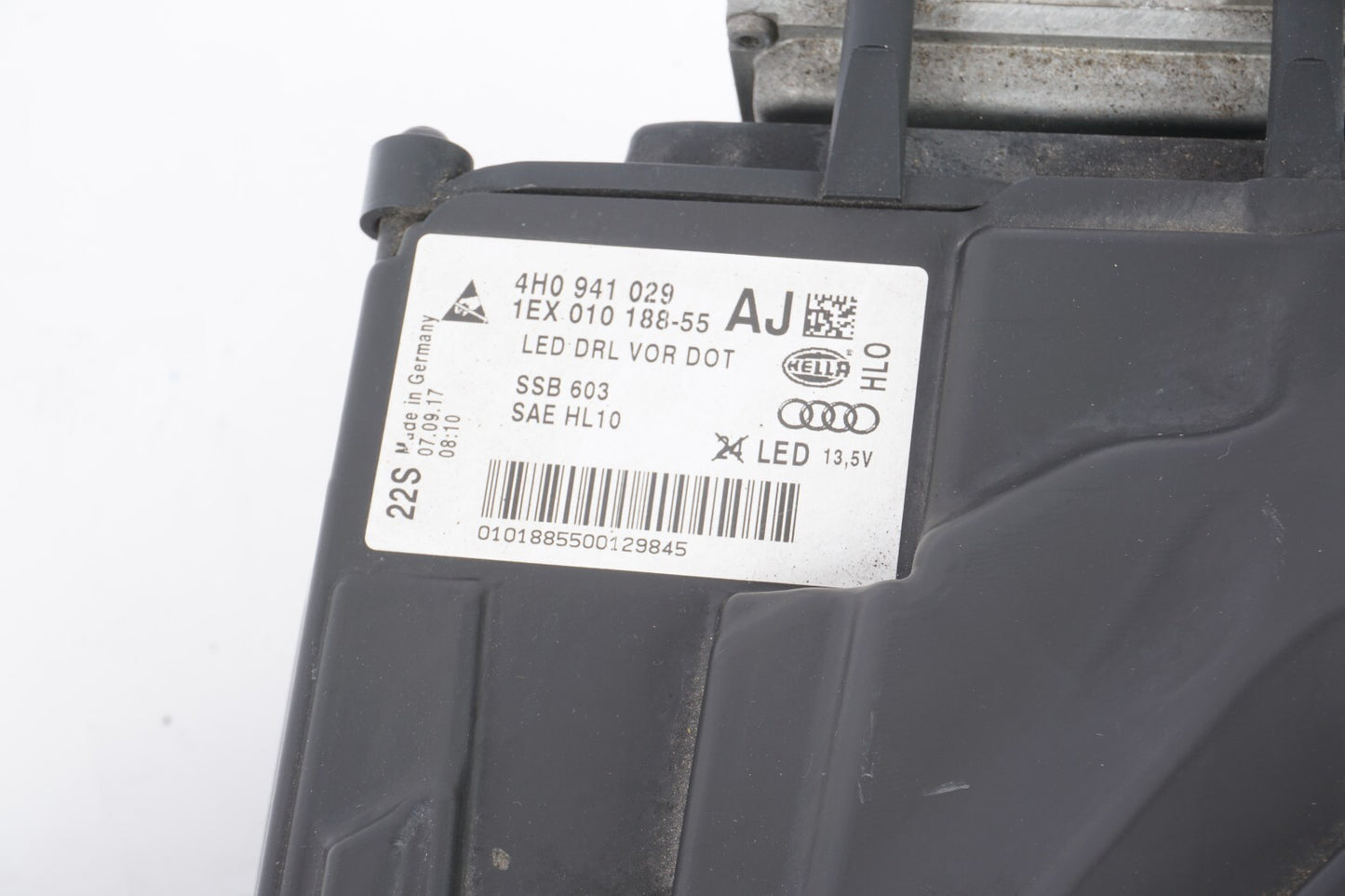 12-14 AUDI A8L A8 HEADLIGHT LEFT DRIVER SIDE OEM