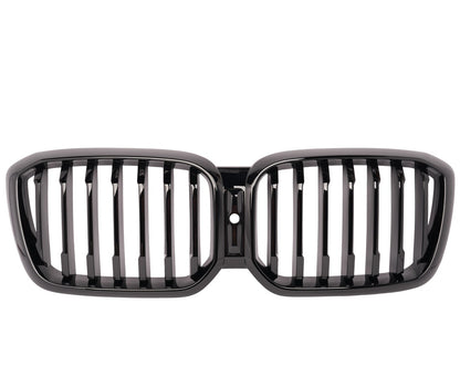 For 2023 BMW G01 LCI X3 Shadowline Gloss BLACK FRONT GRILLE  51135A1AC56